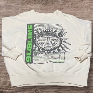 Sublime 40oz Cream Graphic Men's Sweater